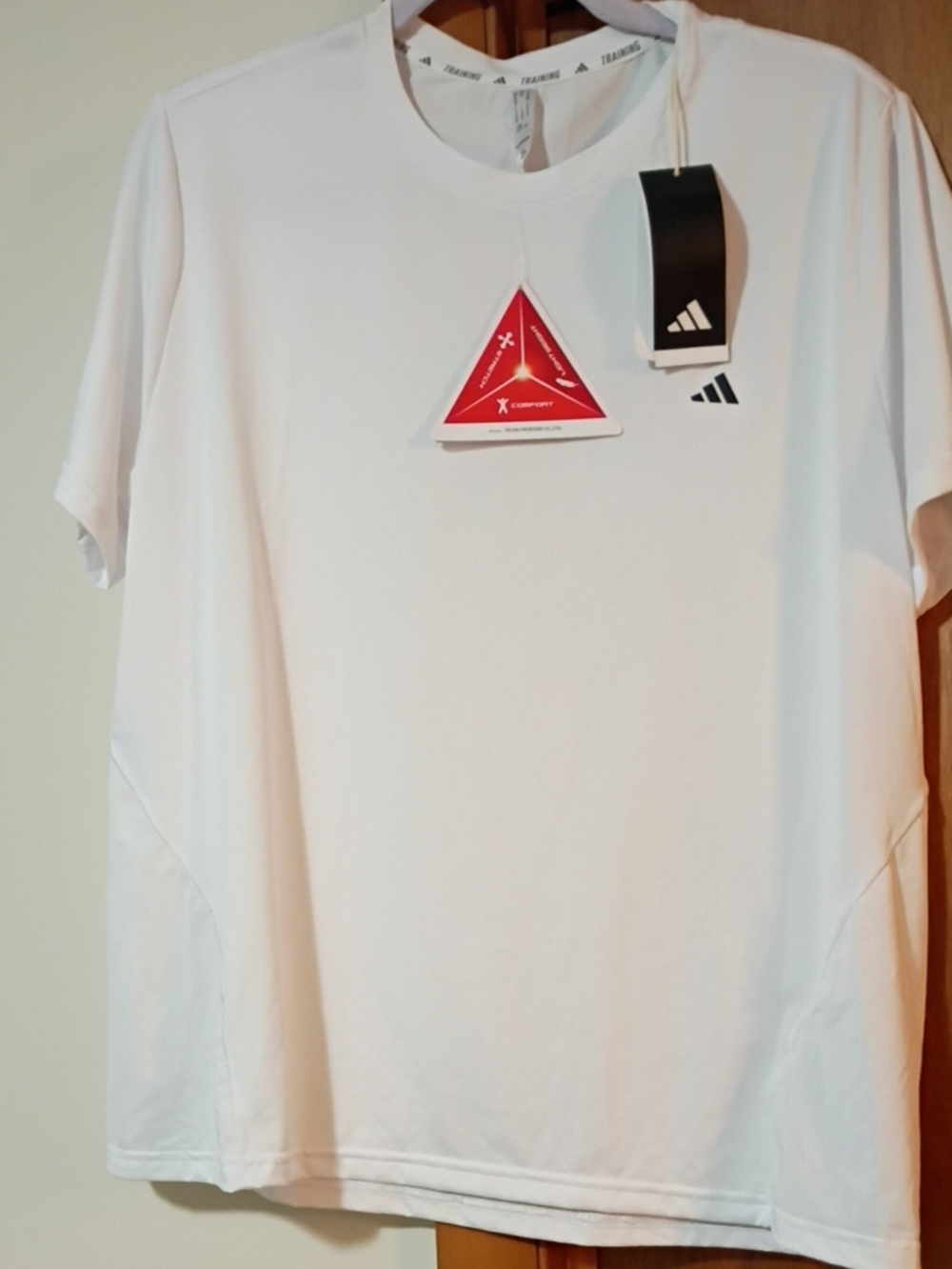 adidas Men’s White Athletic Short Sleeve Tee